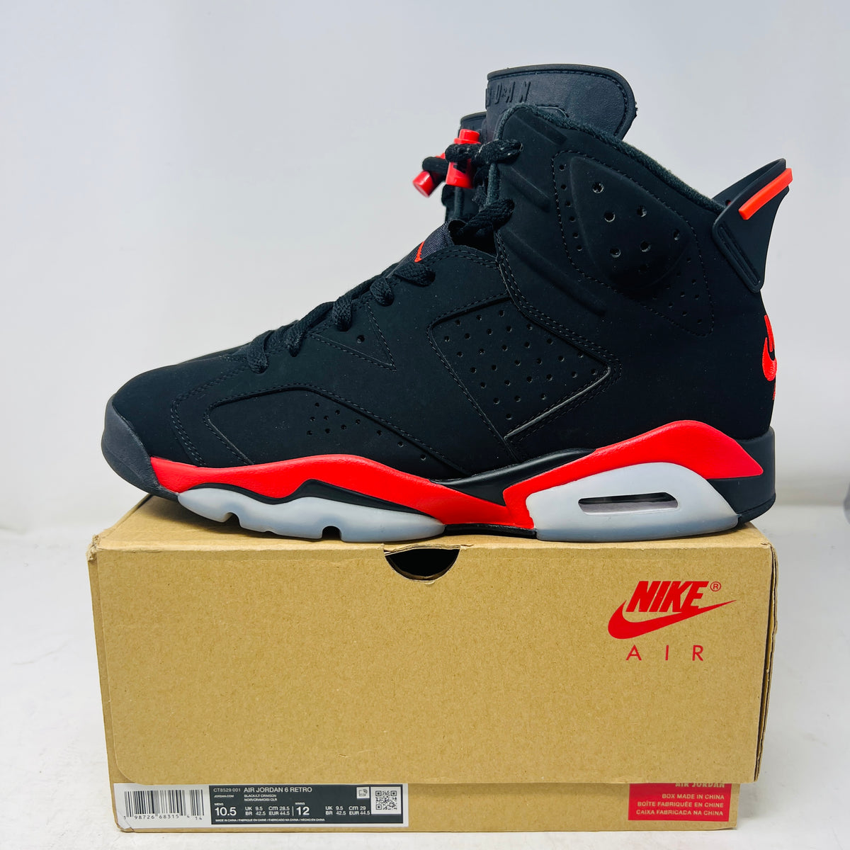 Jordan 6 Retro Infrared Salesman