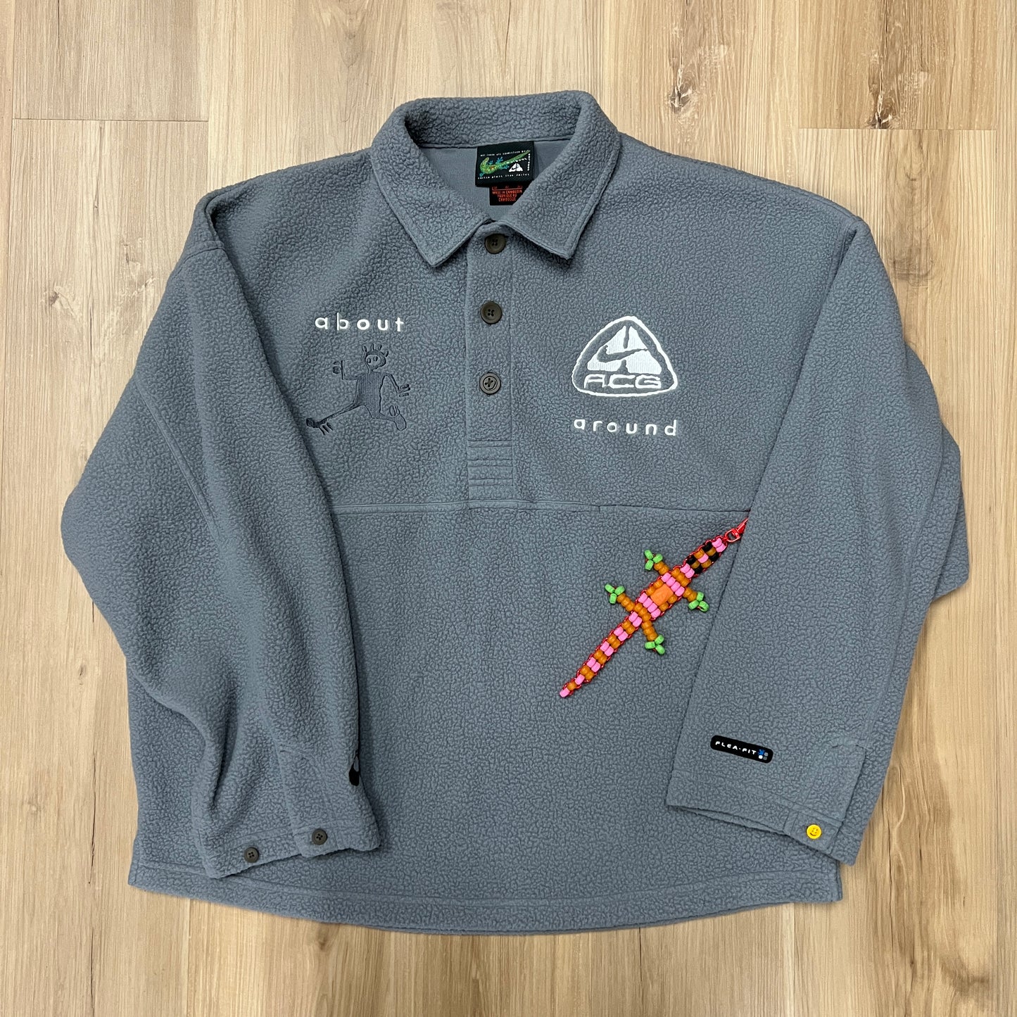 Nike ACG x CPFM L/S Polo Grey