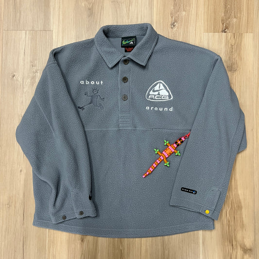 Nike ACG x CPFM L/S Polo Grey