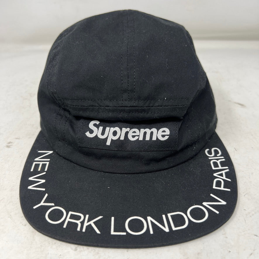 Supreme Visor Print Camp Cap