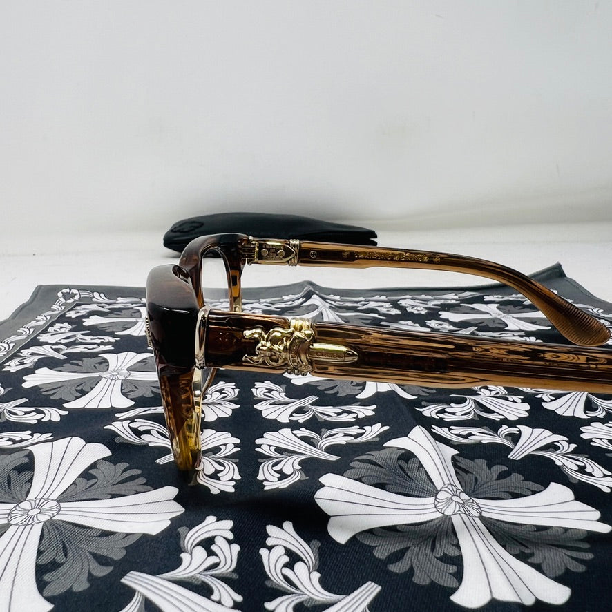 Chrome Hearts Dooable 'Brown Hombre' Glasses