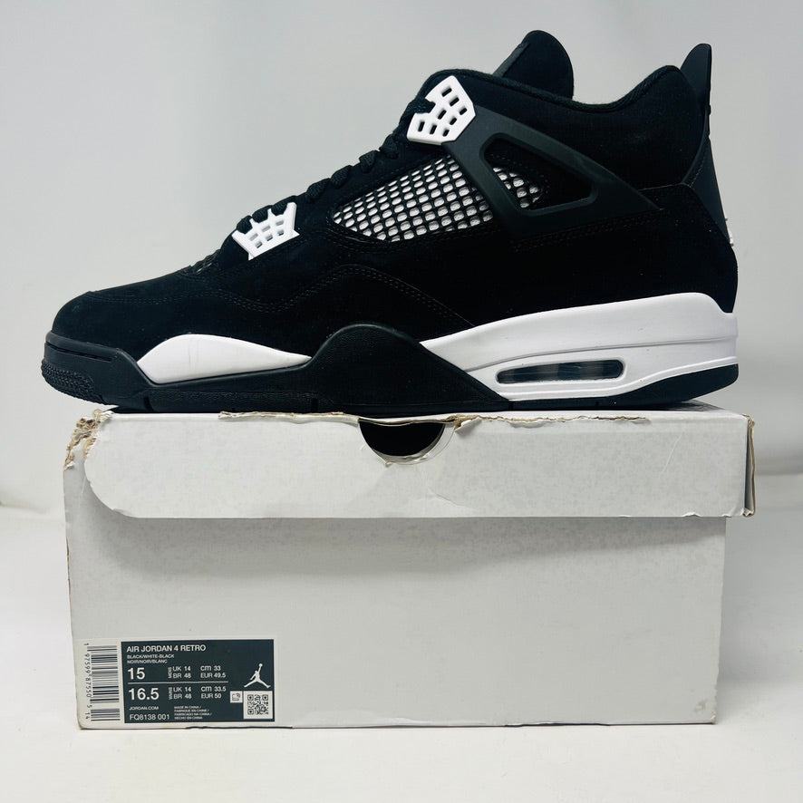 Jordan 4 Retro White Thunder