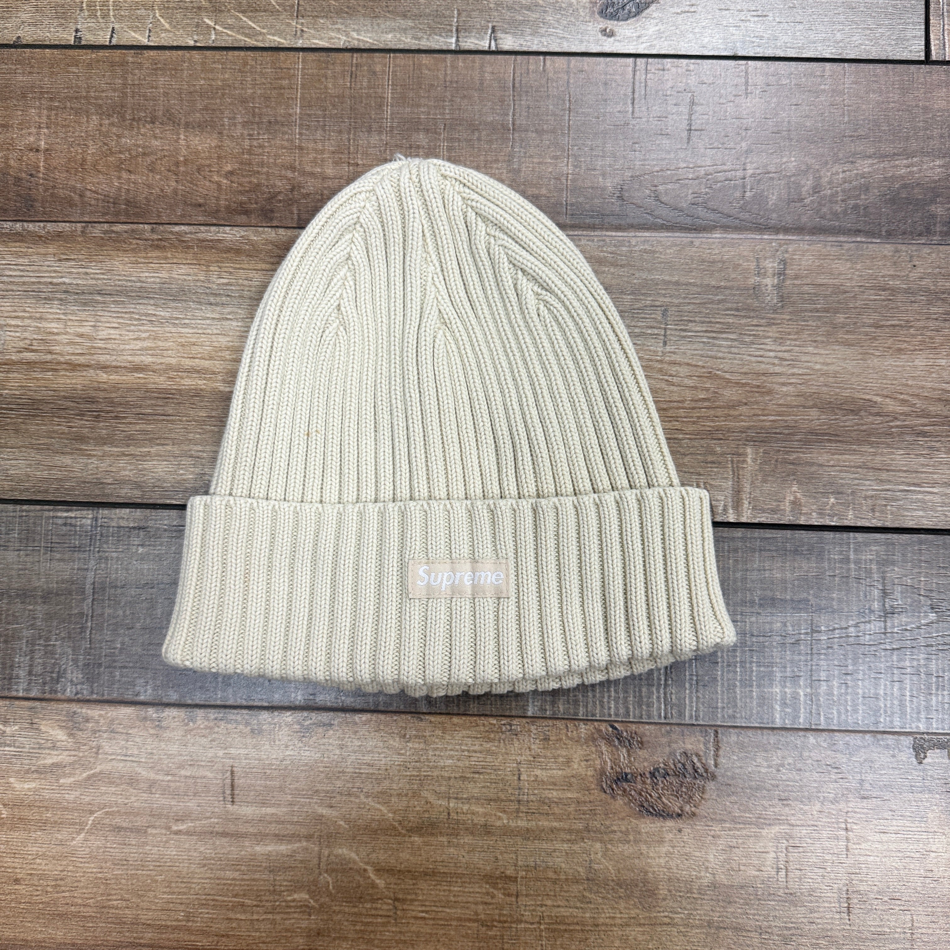 Supreme Overdyed Beanie (SS24) Light Tan – Holy Ground