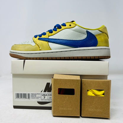 Jordan 1 Retro Low OG SP Travis Scott Canary (Women's)