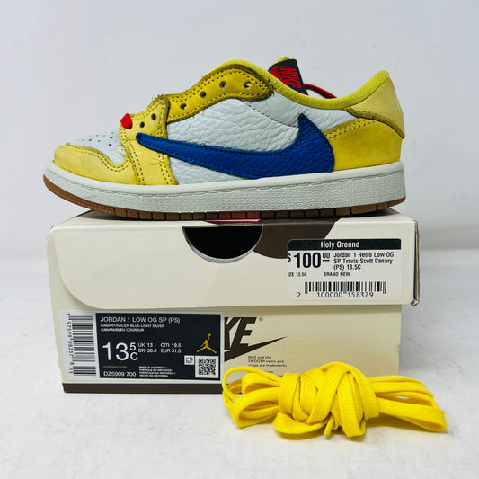 Jordan 1 Retro Low OG SP Travis Scott Canary (PS)