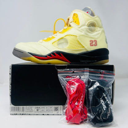 Jordan 5 Retro Off-White Sail