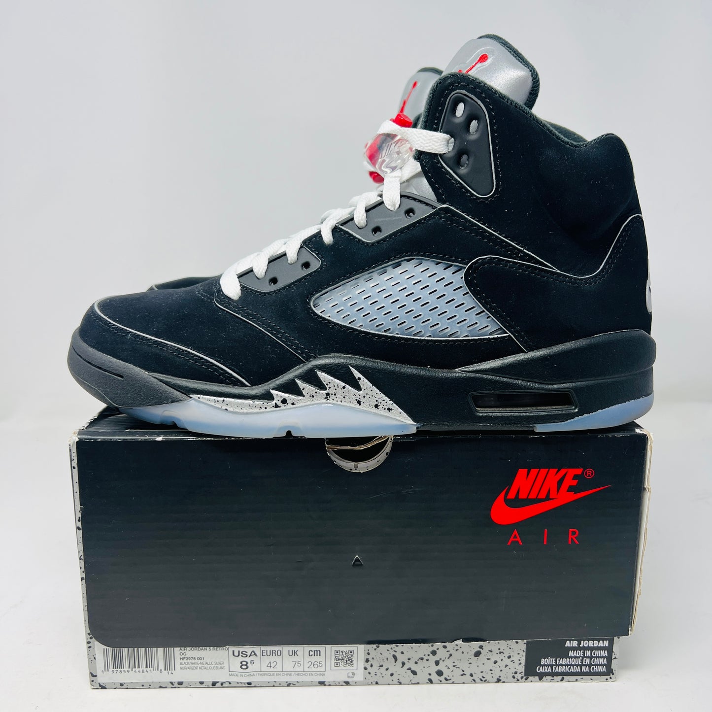 Jordan 5 Retro OG Black Metallic Reimagined