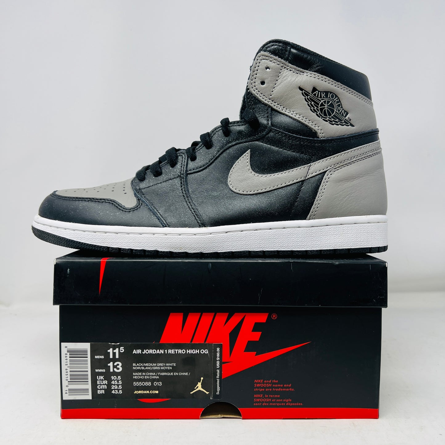 Jordan 1 Retro High Shadow (2018)
