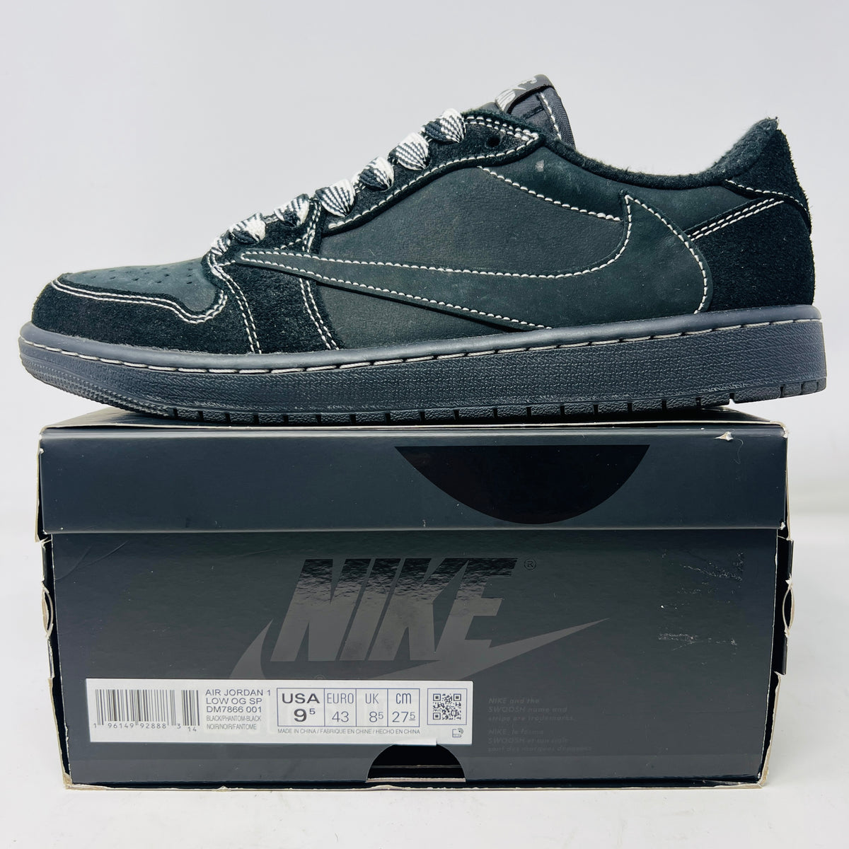 Jordan 1 Retro Low OG SP Travis Scott Black Phantom