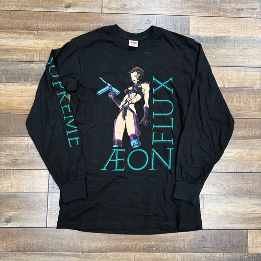 Supreme Aeon Flux Long-Sleeve Tee 'Black'