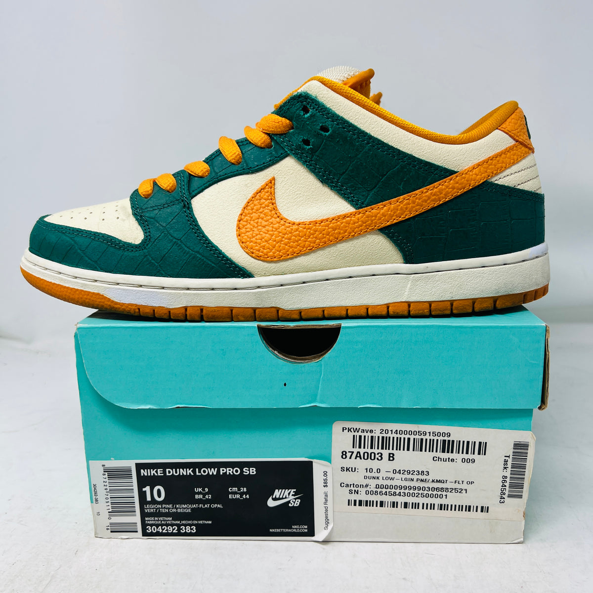 Nike SB Dunk Low Legion Pine Kumquat