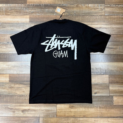 Stussy Stock Guam Tee Black