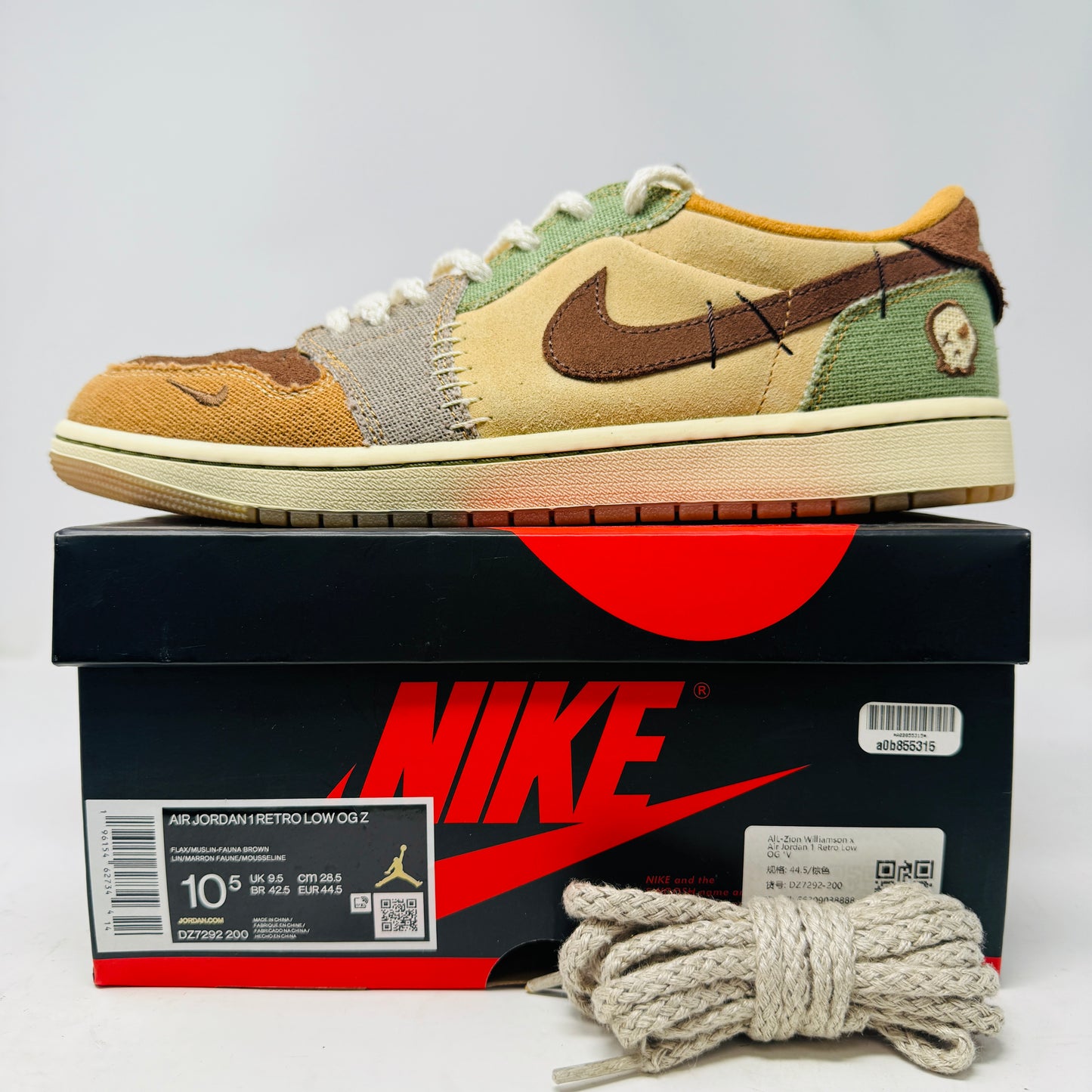 Jordan 1 Retro Low OG Zion Williamson Voodoo