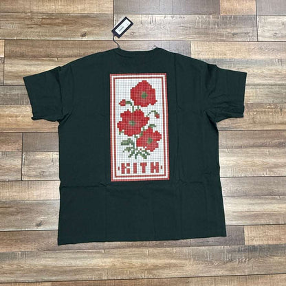 Kith Blossom Logo Tee 'Stadium'