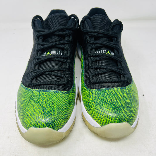 Jordan 11 Retro Low Green Snakeskin