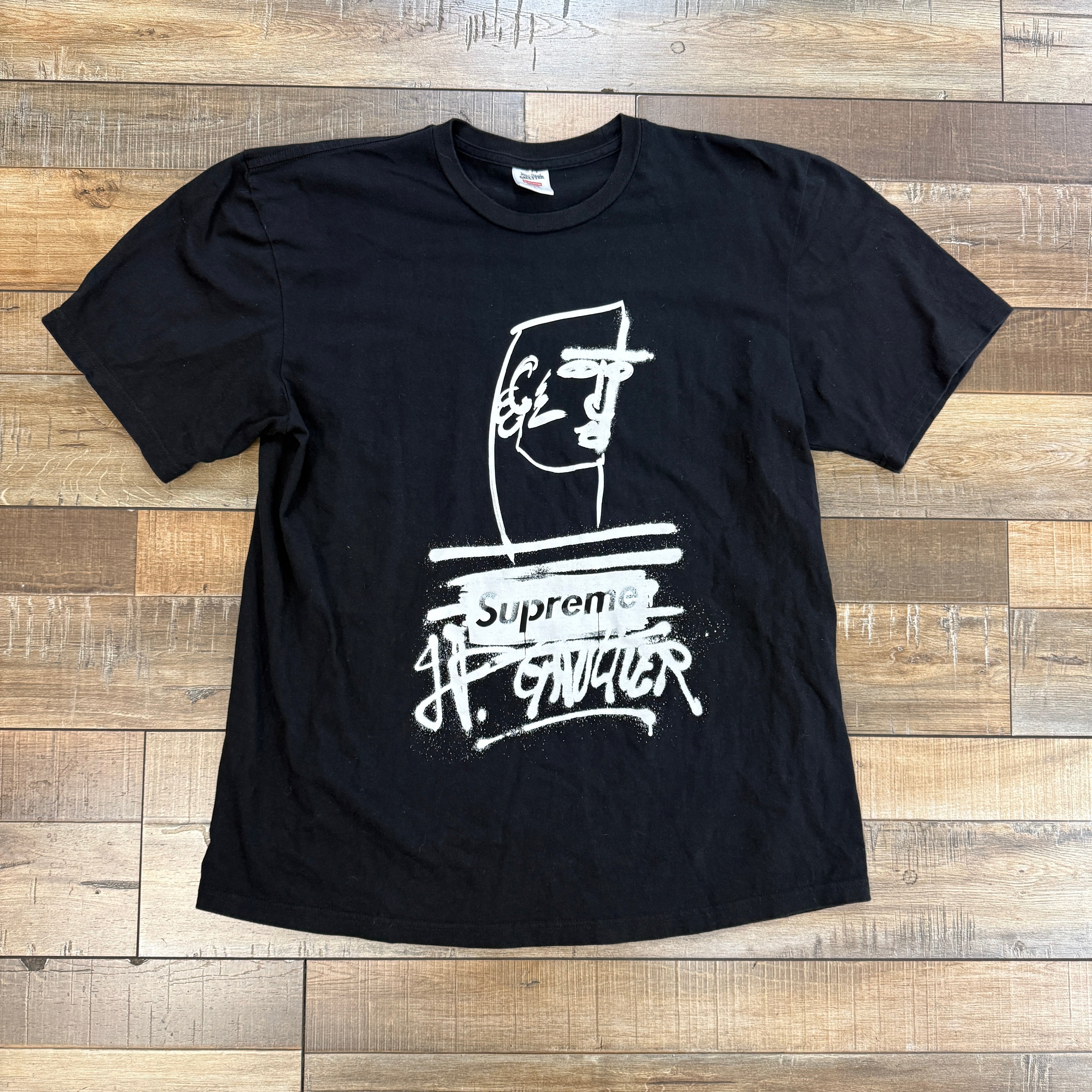 Supreme Jean Paul Gaultier Tee Black – Holy Ground
