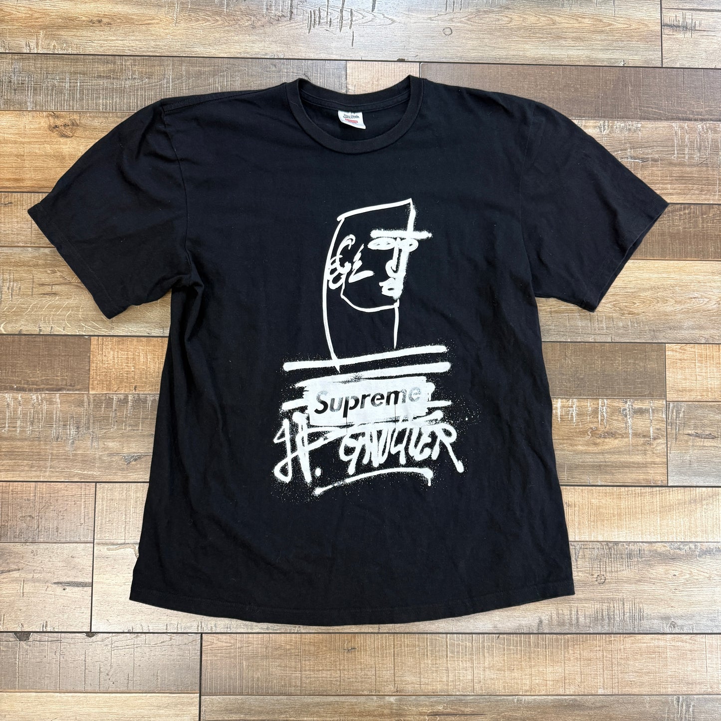 Supreme Jean Paul Gaultier Tee Black