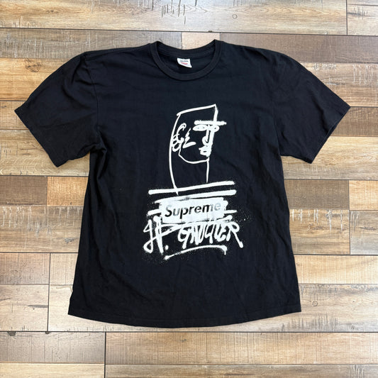 Supreme Jean Paul Gaultier Tee Black