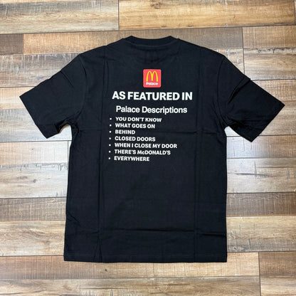 Palace x McDonald's Description I T-shirt Black