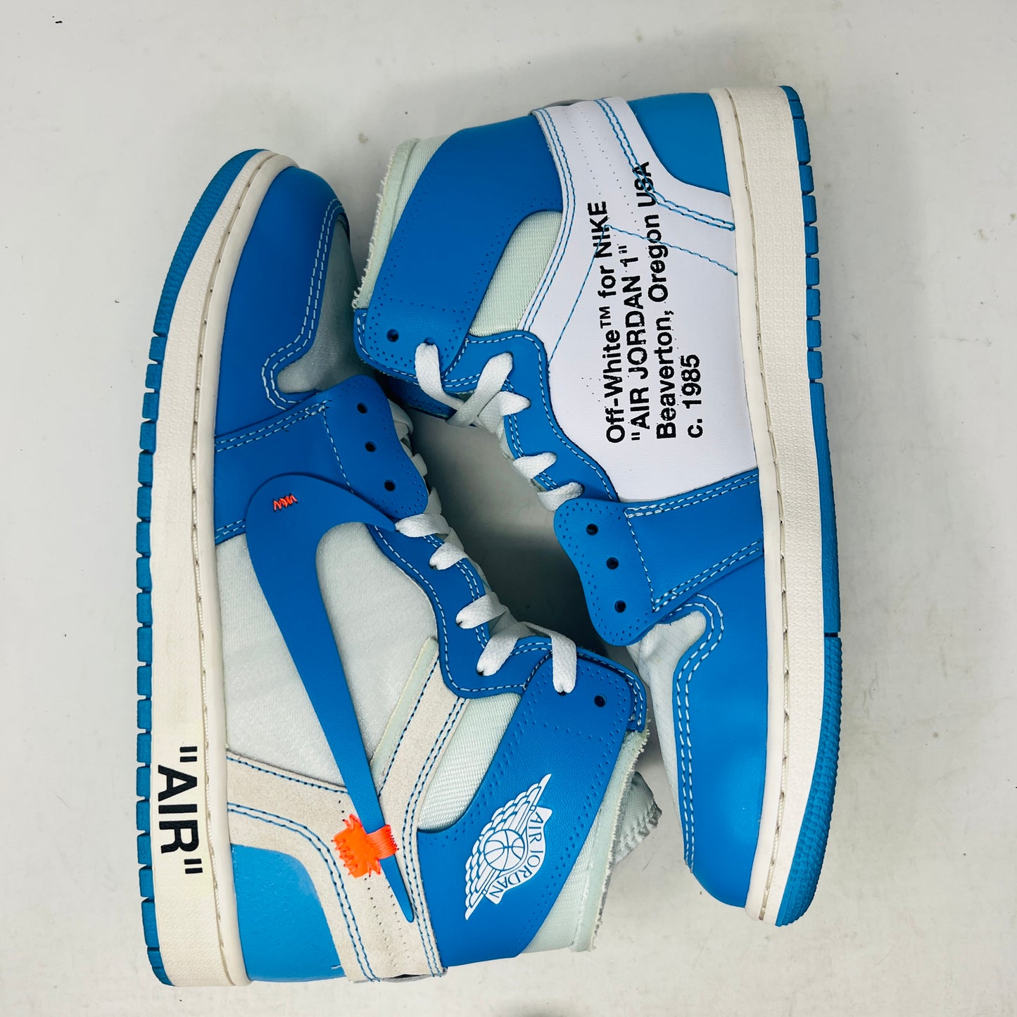Jordan 1 Retro High Off-White University Blue