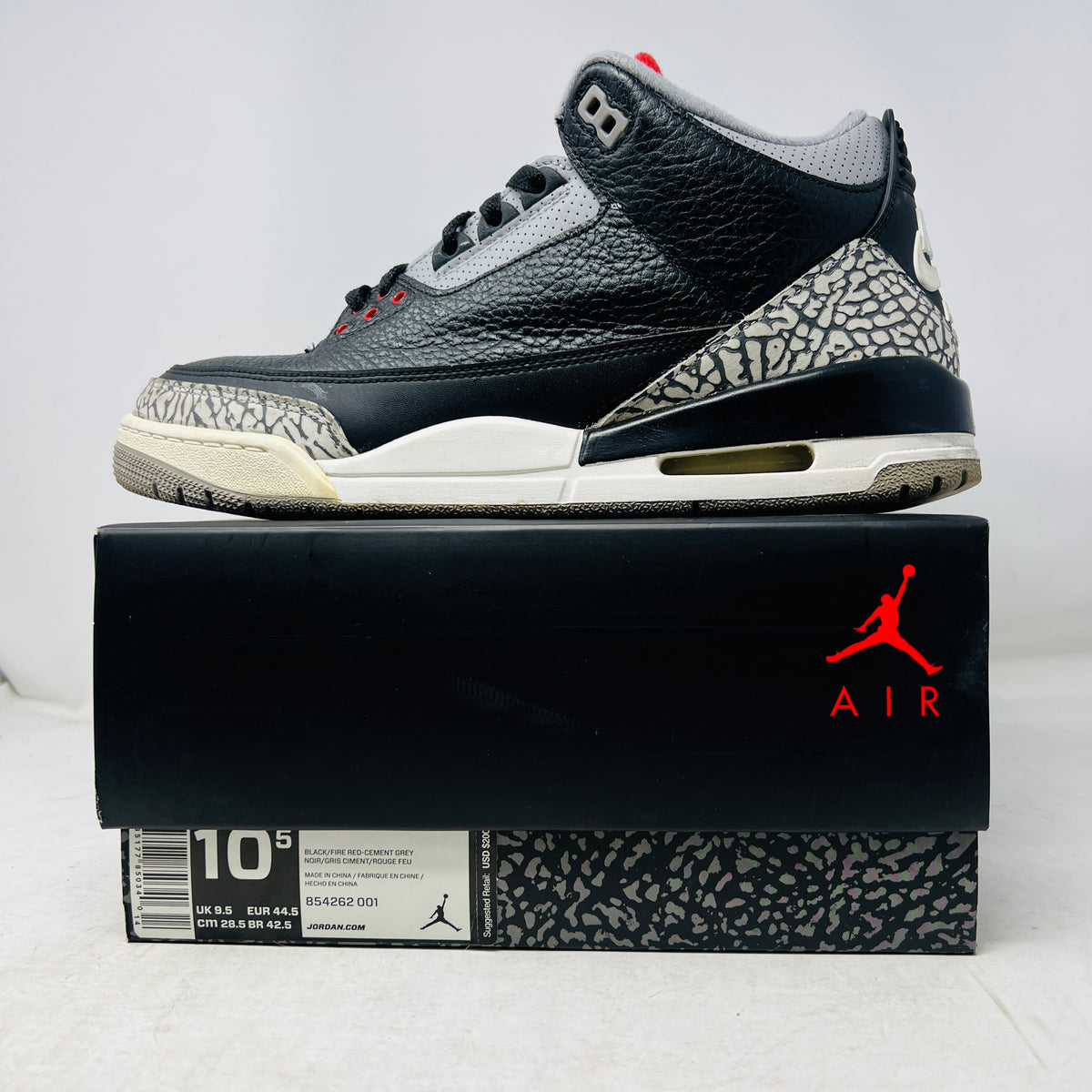 Jordan 3 Retro Black Cement (2018)