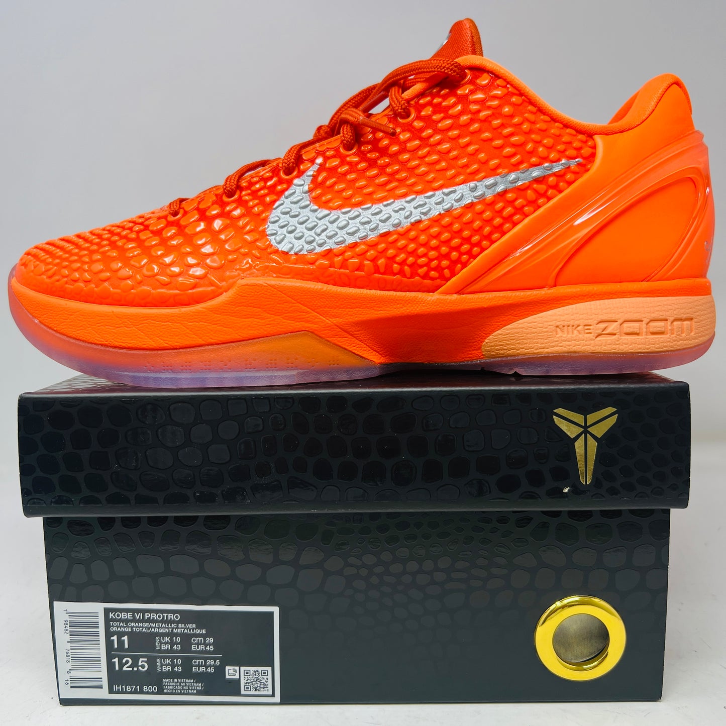 Nike Kobe 6 Protro Total Orange