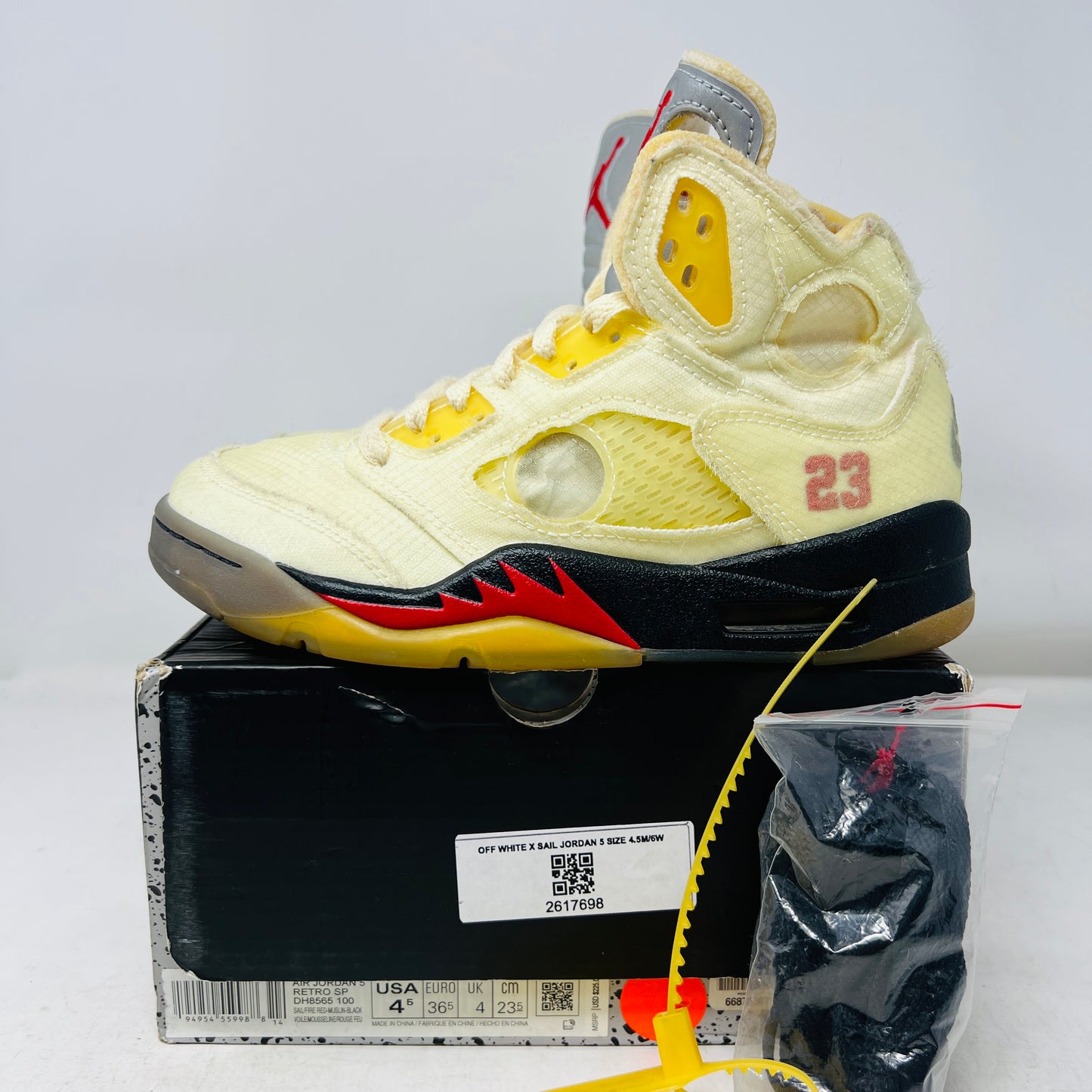 Jordan 5 Retro Off-White Sail