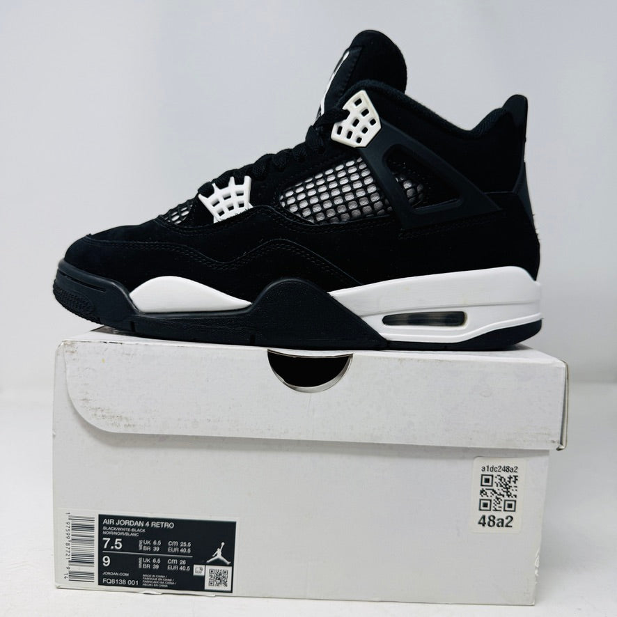 Jordan 4 Retro White Thunder