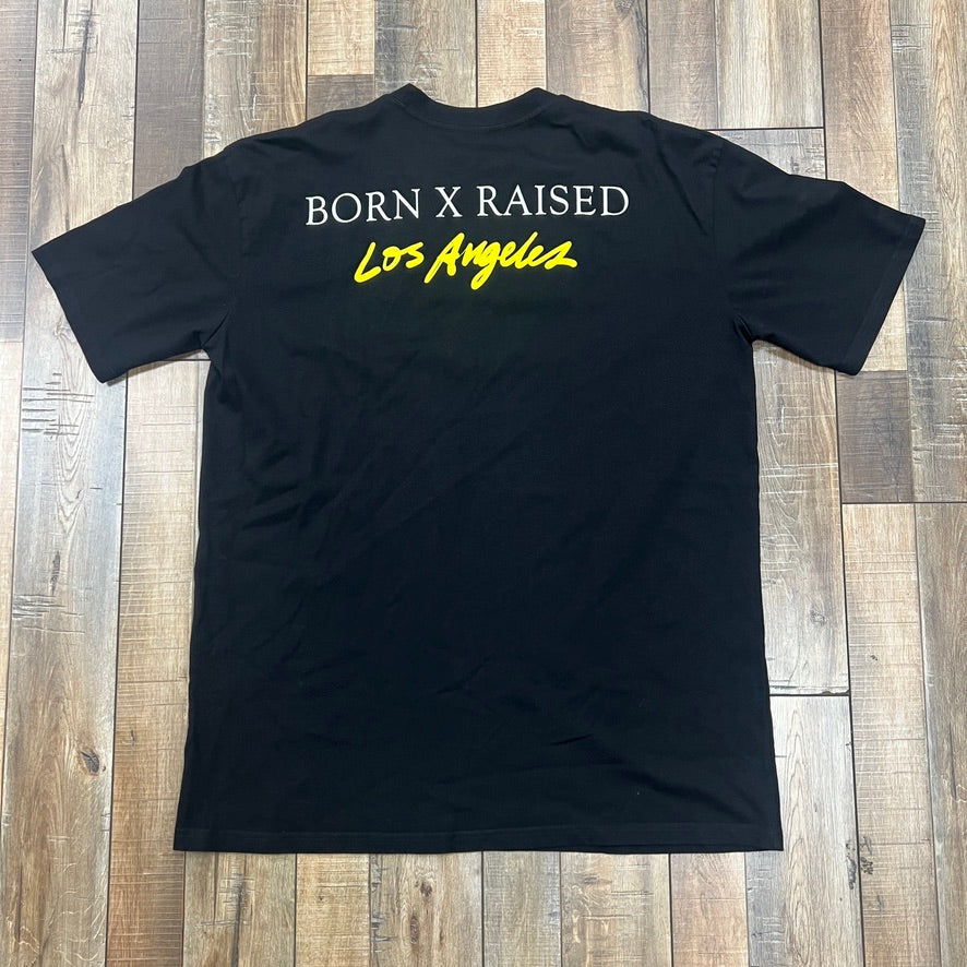 Born X Raised One Block At A Time T-shirt Black – Holy Ground