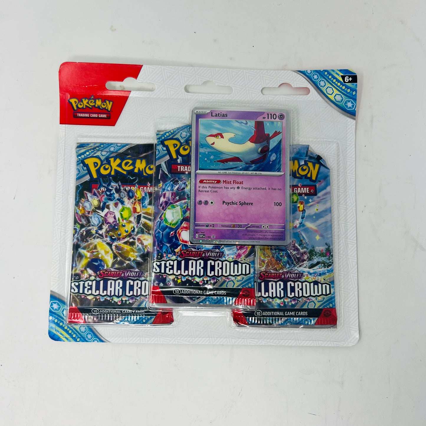 Stellar Crown 3 Pack Blisters [Latias] - SV07: Stellar Crown