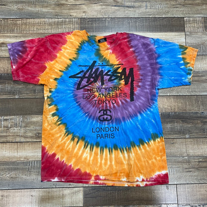 Stussy World Tour Swirls Tee