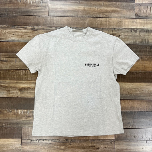 Fear of God Essential Light Oatmeal Tee
