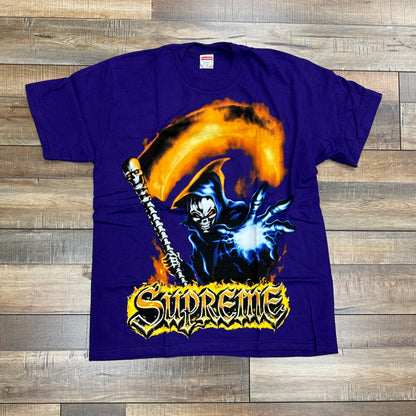 Supreme Grim Reaper Tee Purple
