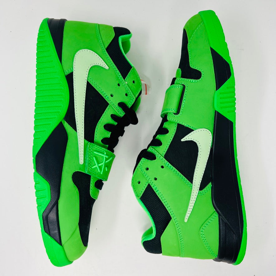 Jordan CJ1 T-Rexx Travis Scott Green Spark – Holy Ground