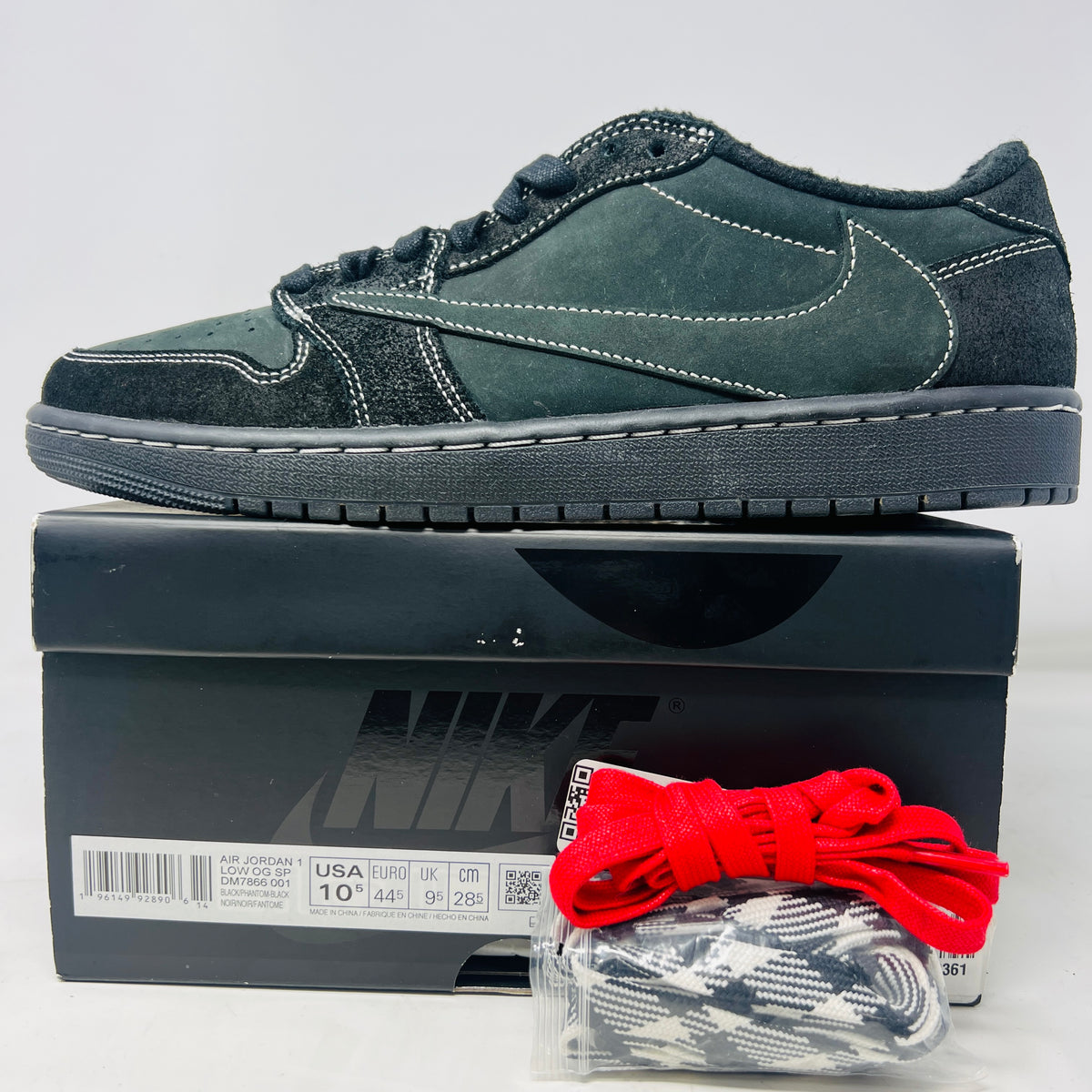 Jordan 1 Retro Low OG SP Travis Scott Black Phantom