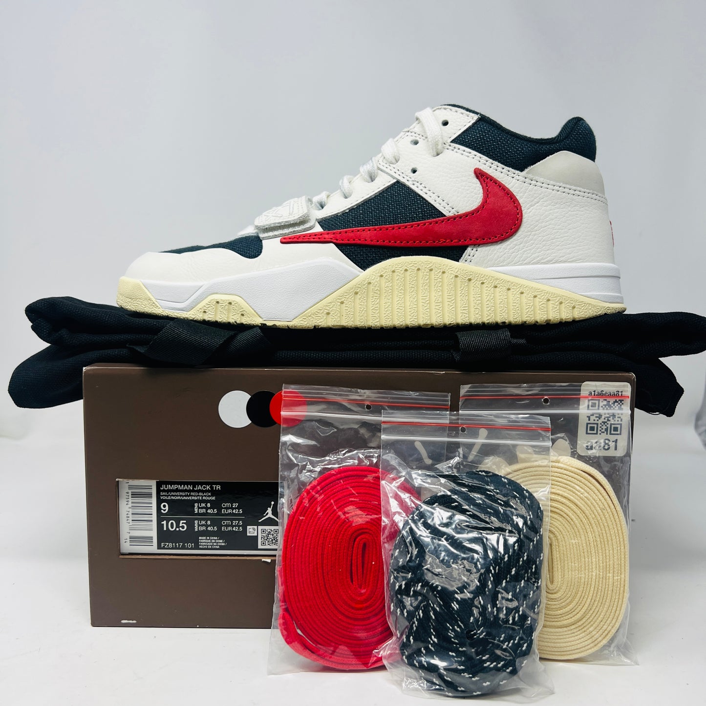 Jordan Jumpman Jack TR Travis Scott University Red