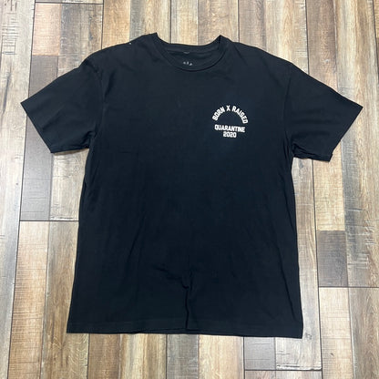 Born x Raised Dogg Pound Quarantine 2020 T-Shirt Black