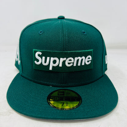 Supreme MLB Teams Box Logo New Era 59Fifty Cap Green