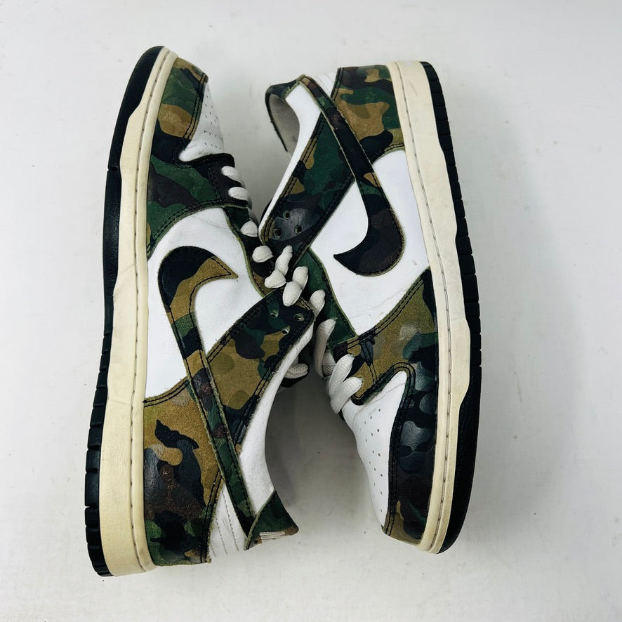 Nike SB Dunk Low Camo Legion Green