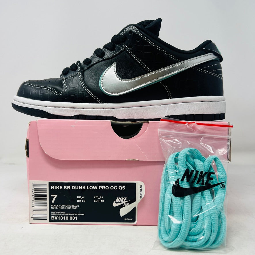Nike SB Dunk Low Diamond Supply Co. Black Diamond