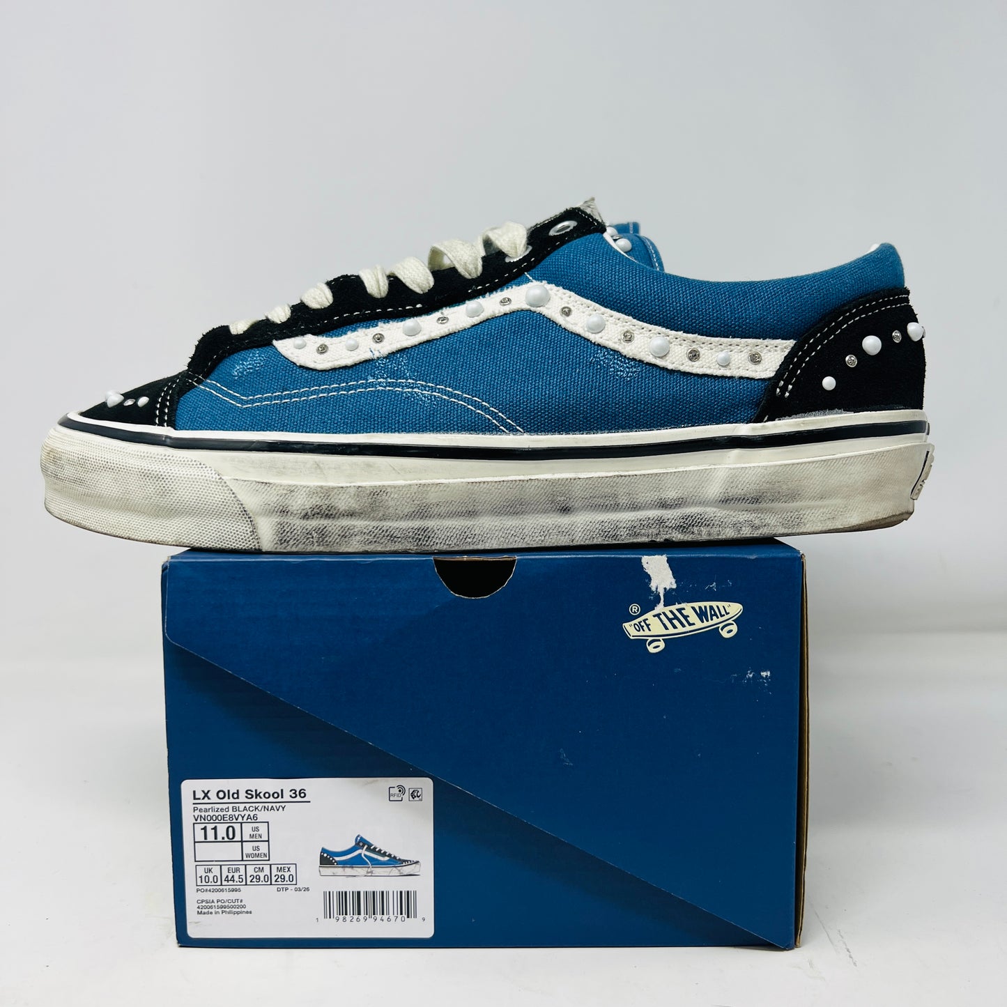 Vans LX Old Skool 36 Pearlized Pack Black Navy