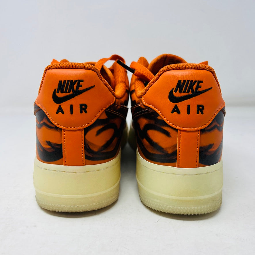Nike Air Force 1 Low Orange Skeleton Halloween (2020)
