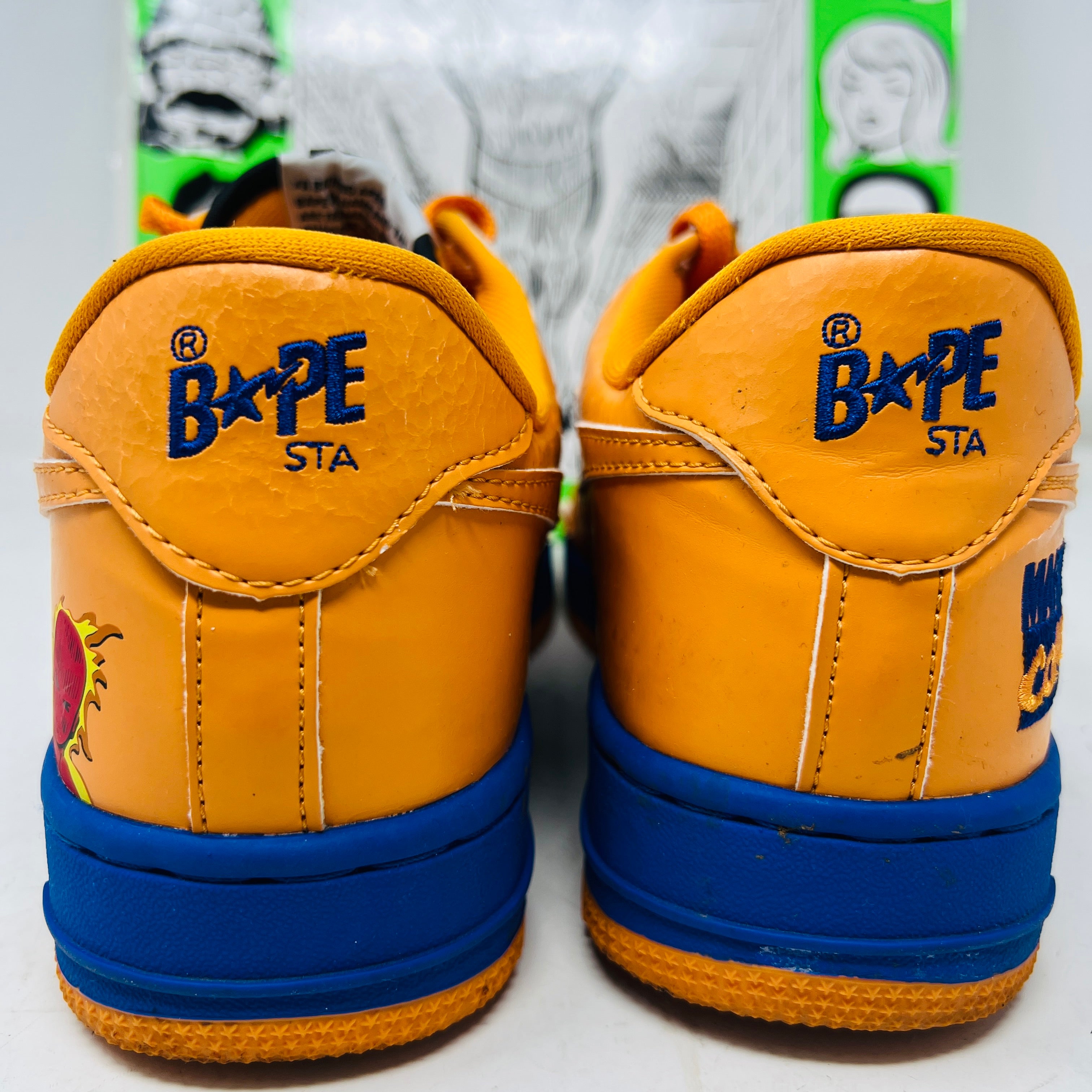 A Bathing Ape Bape Sta Low Marvel Comics Human Torch – Holy Ground
