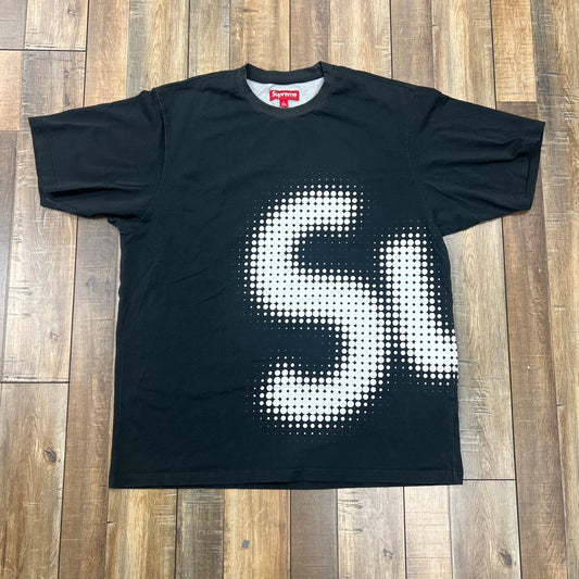 Supreme Halftone S/S Top Black