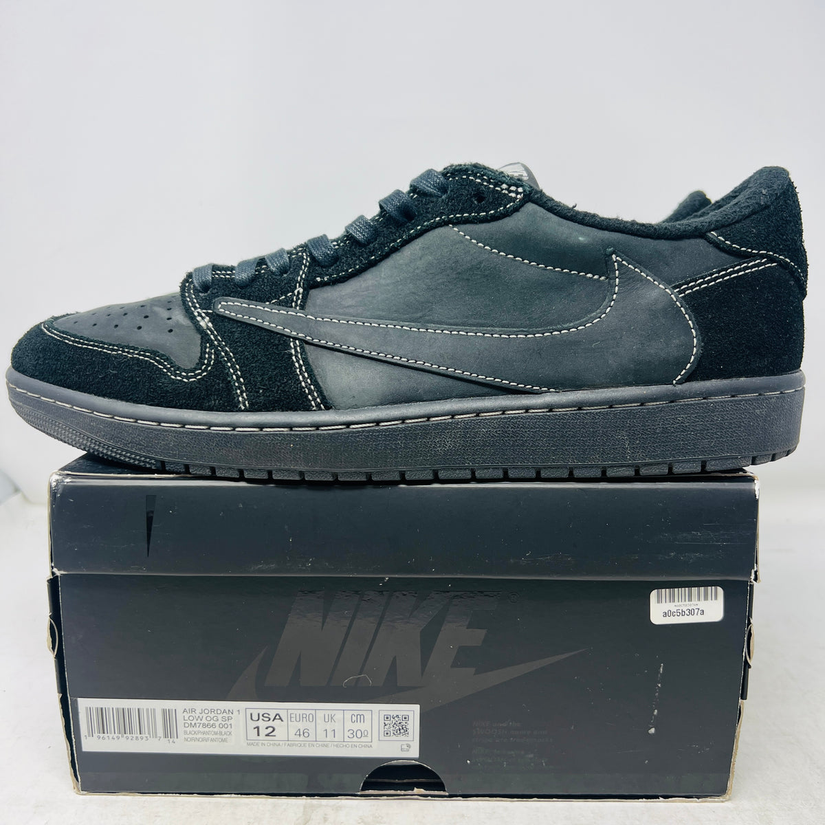 Jordan 1 Retro Low OG SP Travis Scott Black Phantom – Holy Ground