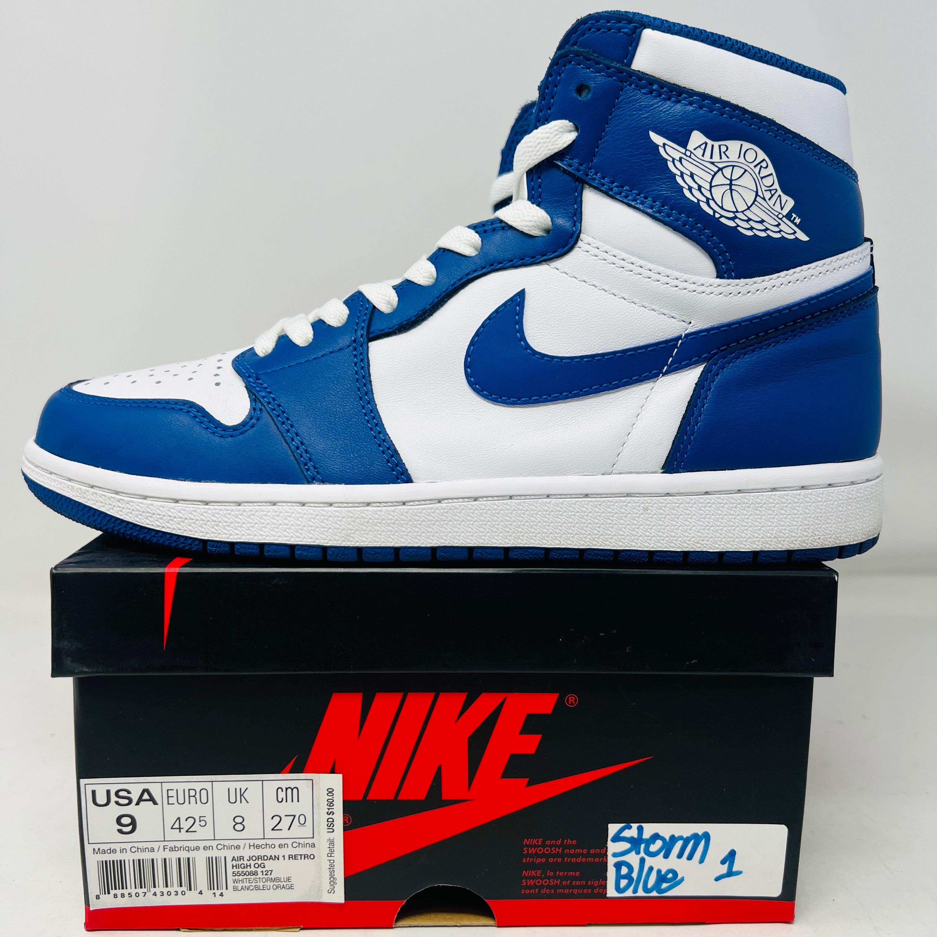 Jordan 1 Retro Storm Blue – Holy Ground