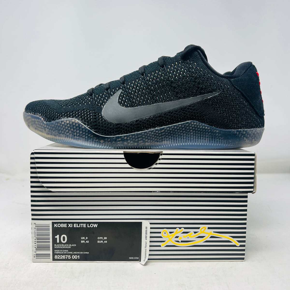Nike Kobe 11 Elite Low Black Space