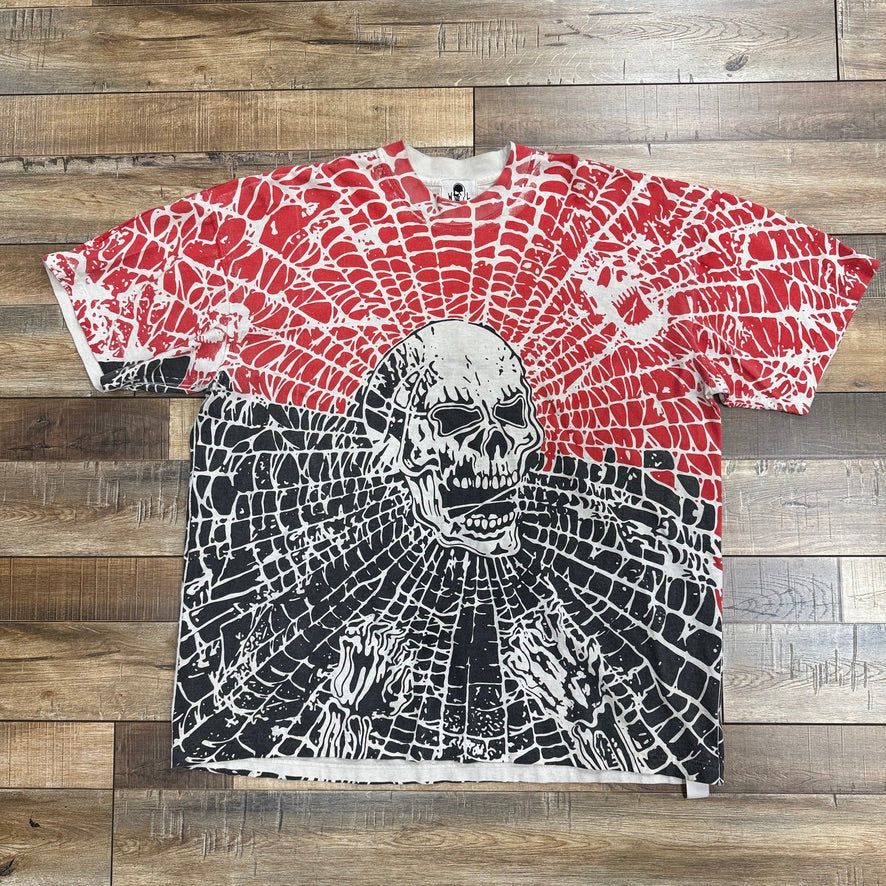 Warren Lotas Skull All Over Print Tee