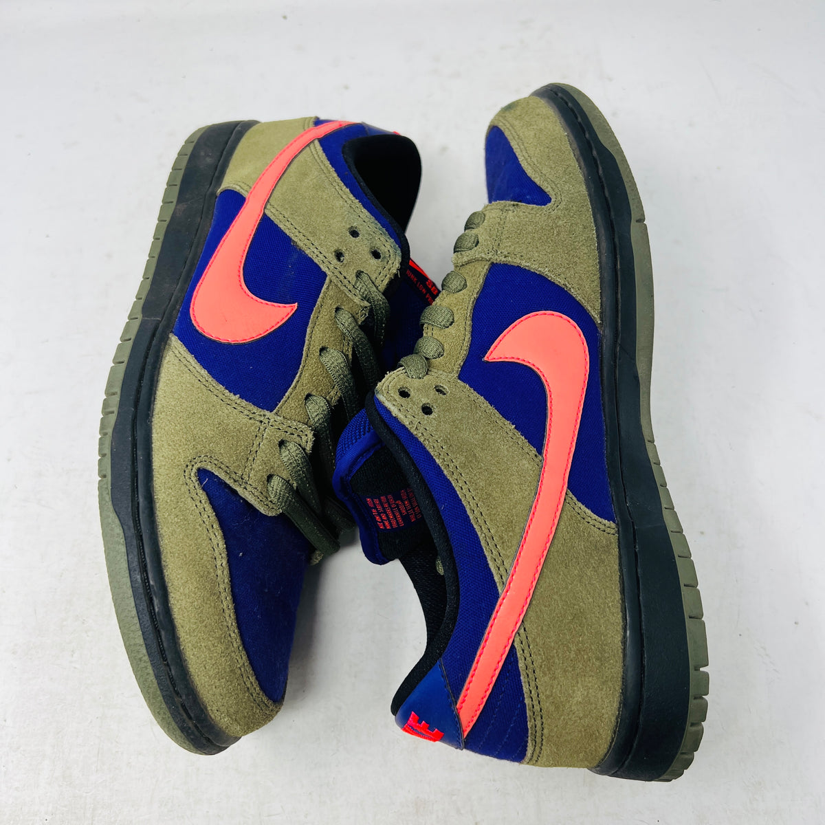 Nike SB Dunk Low Olive Atomic Red