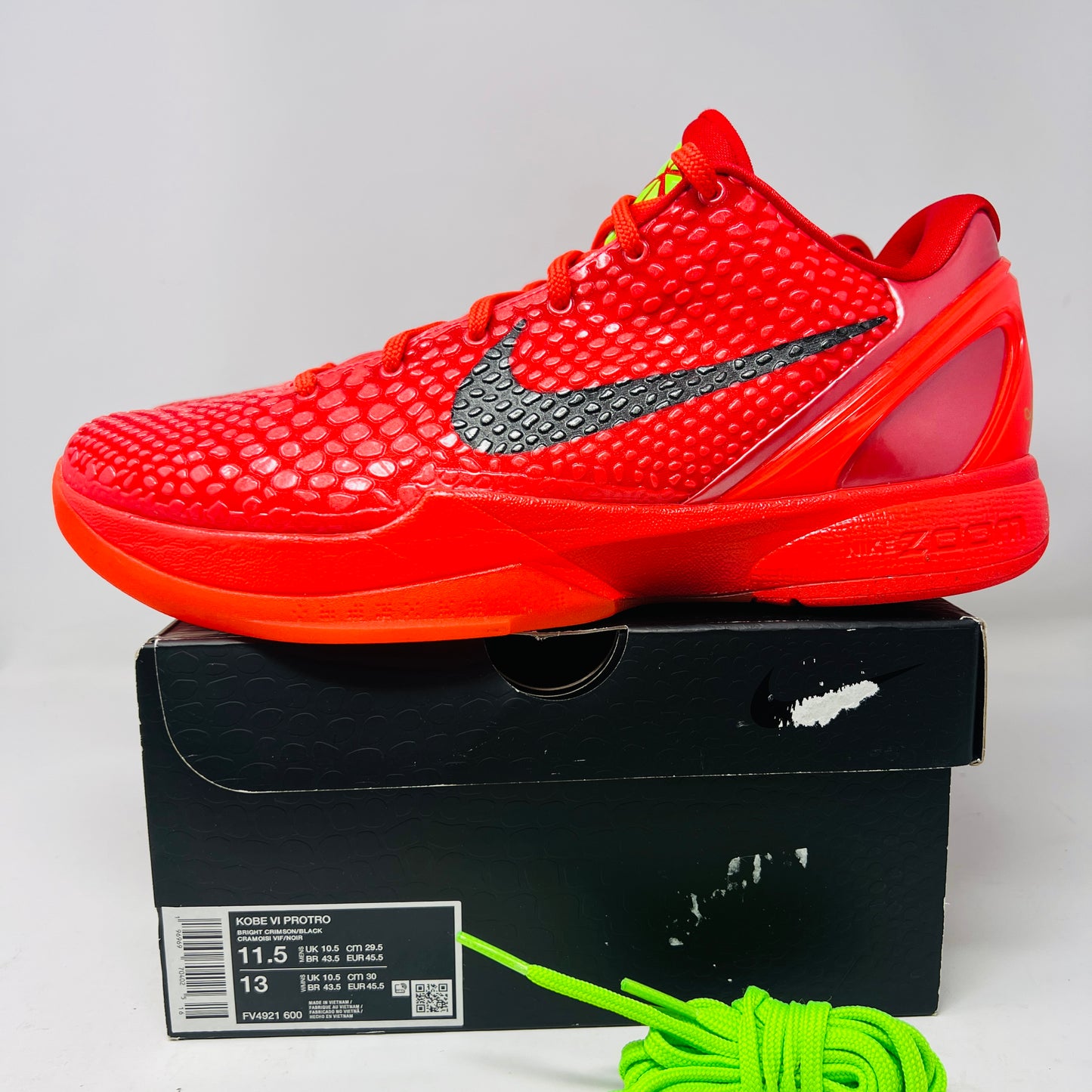 Nike Kobe 6 Protro Reverse Grinch